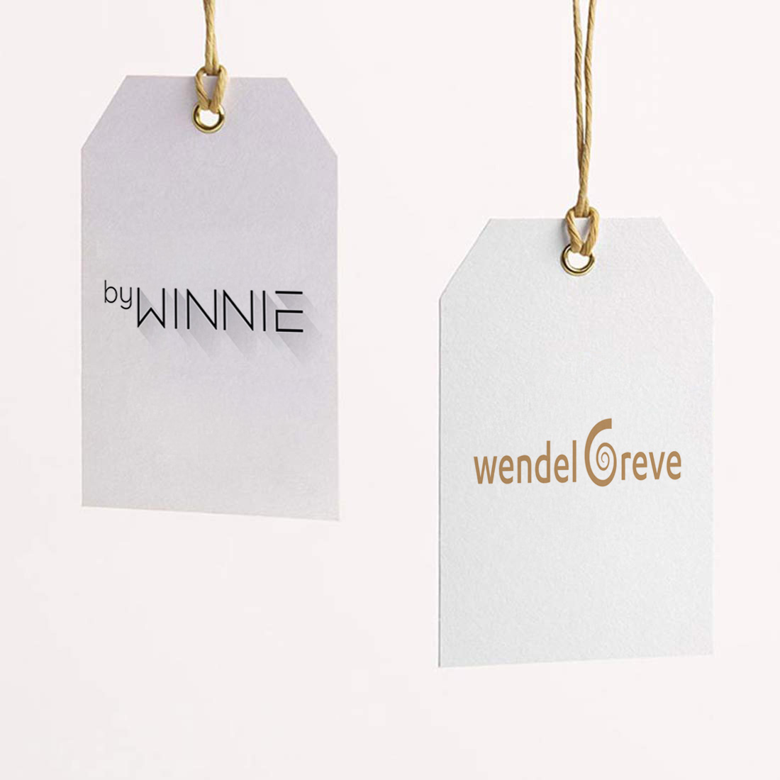 kaartjes met logo voorbeelden